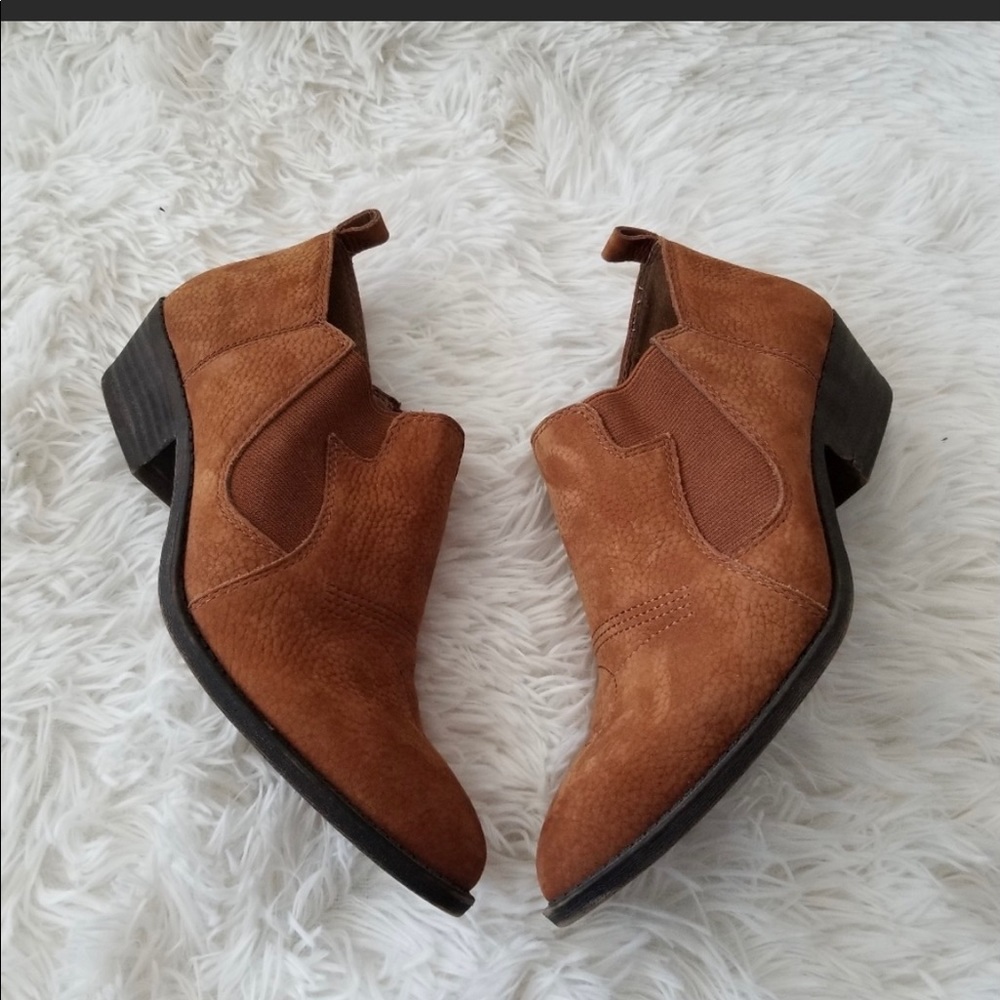 Lucky Brand Joelle Western Booties, 8M